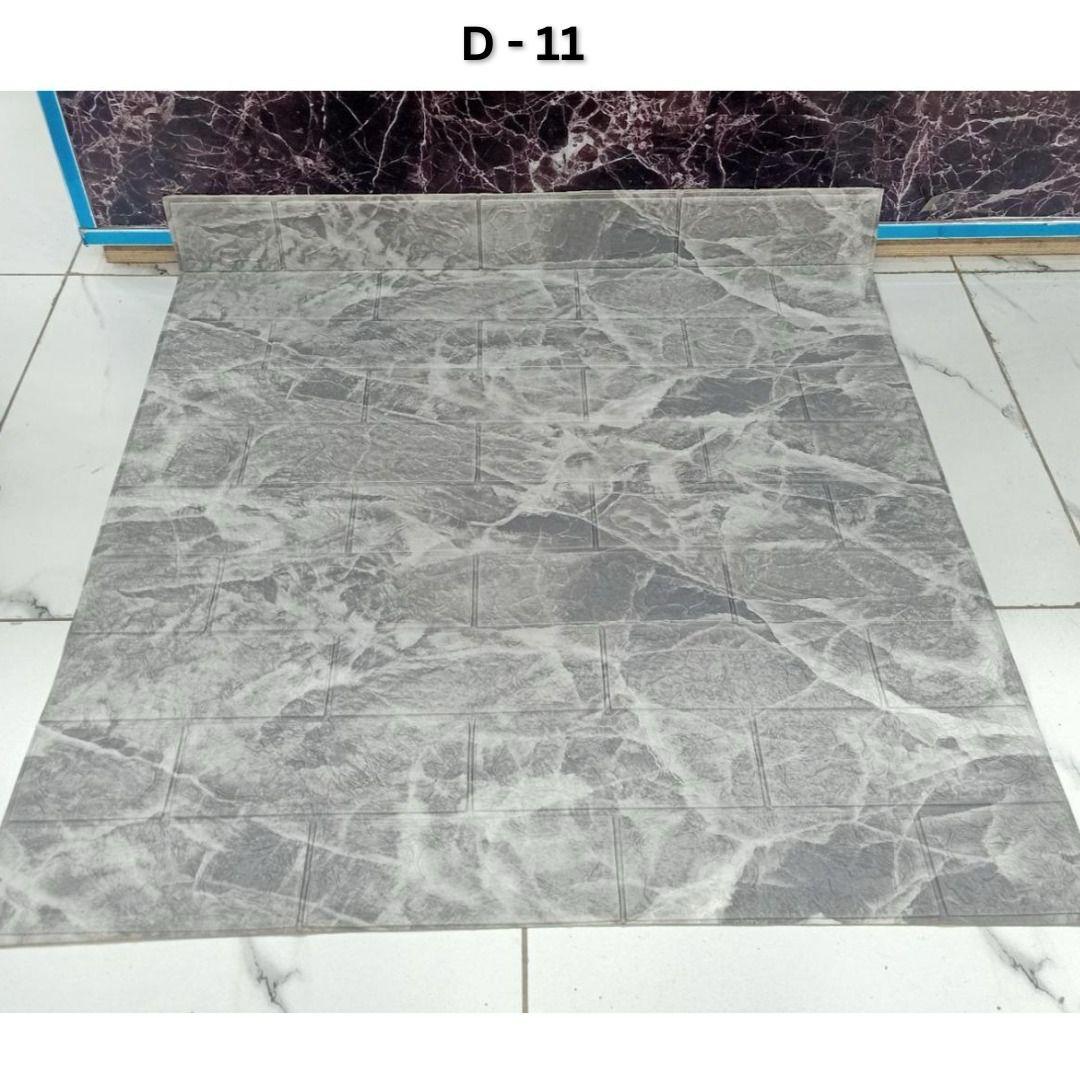 3D Brick Design Self-Adhesive Waterproof Foam Sheet 3D PE Foam Wallpaper